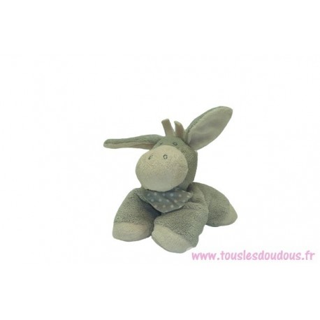 DOUDOU ÂNE CAPPUCCINO MINI PELUCHE NATTOU