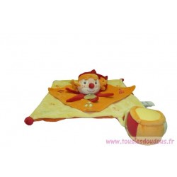 DOUDOU CLOWN MUSICIEN DC1847 DOUDOU ET COMPAGNIE
