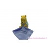 DOUDOU OURS WINNIE L'OURSON PELUCHE AVEC MOUCHOIR DISNEY