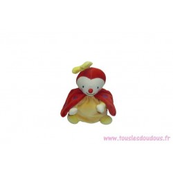 DOUDOU COCCINELLE PELUCHE DIM DAM DOUM KATHERINE ROUMANOFF MOULIN ROTY