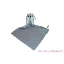 Doudou peluche hamster avec mouchoir Zeeman