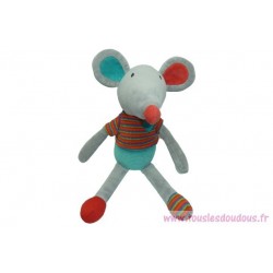 Doudou souris peluche Oxybul Eveil et Jeux