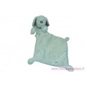 Doudou chien peluche avec mouchoir Cora Influx