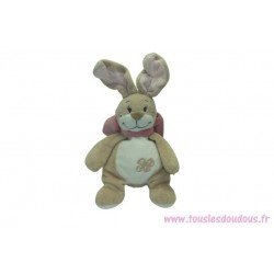 Doudou lapin peluche Oscarine et Léontine SOS doudou Noukie's
