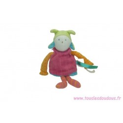 Doudou poupée peluche Colette et Pinpin SOS doudou Moulin Roty