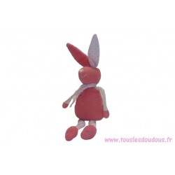 Doudou lapin peluche SOS doudou Monoprix