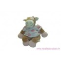 Doudou vache peluche Lola SOS doudou Noukie's