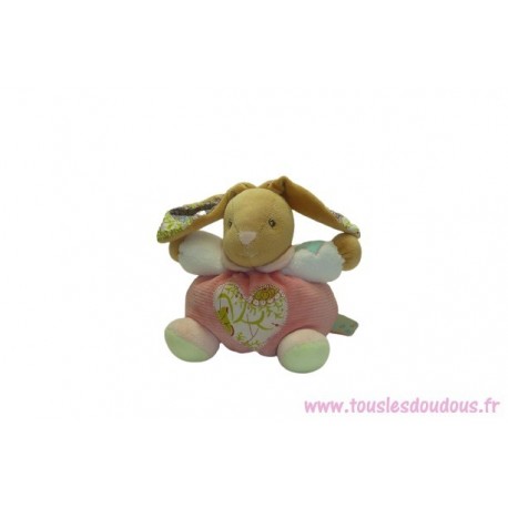 Doudou lapin peluche collection Bliss SOS doudou Kaloo