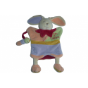 Doudou lapin Le Petit Lapin marionnette et sa chenille DC1608 SOS doudou Doudou et Compagnie