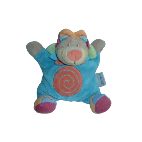 Doudou lion Collection Oasis peluche SOS doudou Nattou