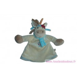 Doudou cheval marionnette Kaya et Pinto SOS Doudou Noukie's