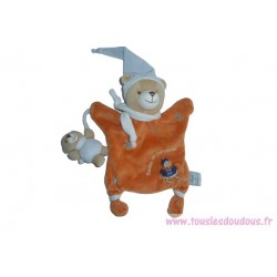 Doudou ours marionnette Firmin DC1839 SOS doudou Doudou et Compagnie