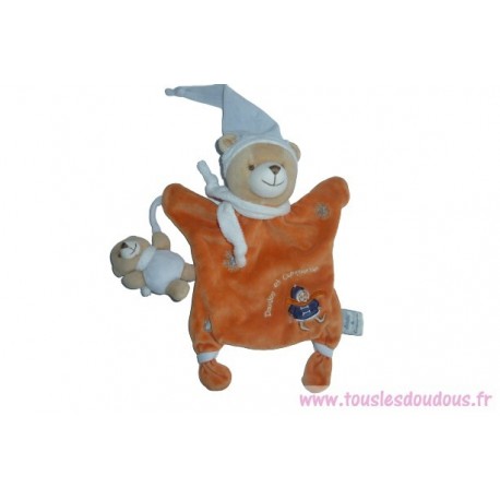 Doudou ours marionnette Firmin DC1839 SOS doudou Doudou et Compagnie