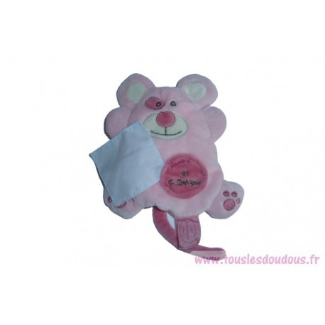 Doudou souris peluche collection Monster SOS doudou Doudou et Compagnie