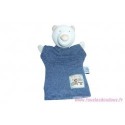 Doudou ours marionnette La Grande Famille SOS doudou Moulin Roty