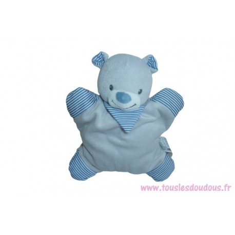 Doudou ours peluche SOS Doudou Monoprix
