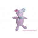 Doudou souris peluche simply coquelicot SOS Doudou Les Déglingos