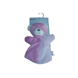 Doudou marionnette ours Mes Petits Cailloux