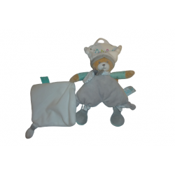 Doudou peluche ours Polochon BN0351 Baby'Nat