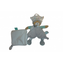 Doudou peluche ours Polochon BN0351 Baby'Nat