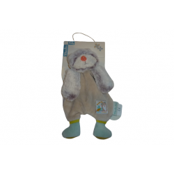 Doudou ours Biscotte et Pompon Moulin Roty