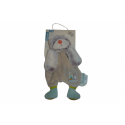 Doudou ours Biscotte et Pompon Moulin Roty