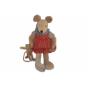 Doudou peluche grand modèle souris Nini Moulin Roty