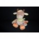 DOUDOU VACHE PELUCHE COLLECTION LITTLE GARDEN NATTOU