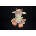 DOUDOU VACHE PELUCHE COLLECTION LITTLE GARDEN NATTOU