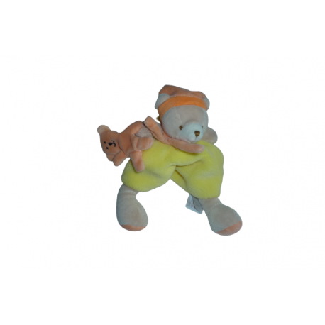 Doudou peluche ours Les Animaux Graffitis DC2555 Doudou et Compangie