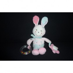 DOUDOU LAPIN PELUCHE ACTIVITES D'EVEIL NICOTOY SIMBA DICKIE