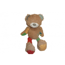 Doudou ours peluche Nicotoy