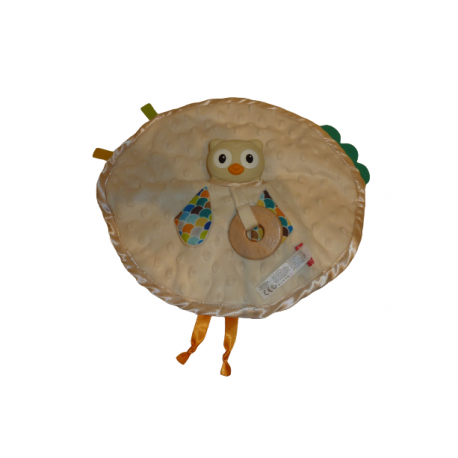 Doudou chouette hibou Infantino