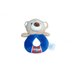 Doudou ours hochet PSG Tom Kids