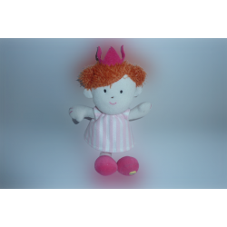 Doudou poupée peluche fille Luminou
