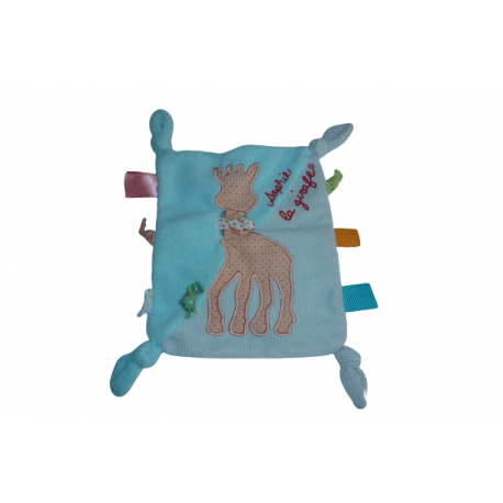 Doudou carré plat Sophie la Girafe Vulli