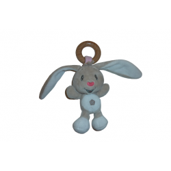 Doudou lapin peluche Auchan