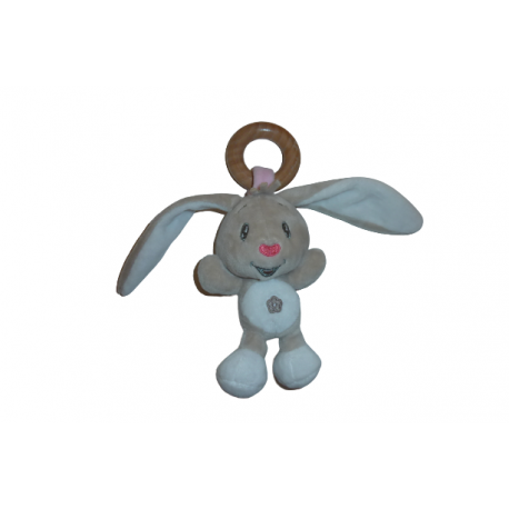 Doudou lapin peluche Auchan