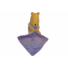 Doudou ours Winnie l'Ourson peluche mouchoir Disney