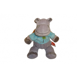 Doudou musical hippopotame Influx Cora