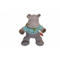 Doudou musical hippopotame Influx Cora