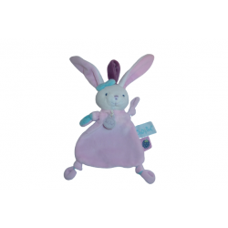 Doudou lapin attache tétine BN0240 Baby'Nat