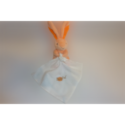 Doudou lapin peluche mouchoir BN956 Baby'Nat