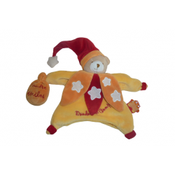 Doudou ours marionnette marios chouette ça brille DC2159 Doudou et Compagnie