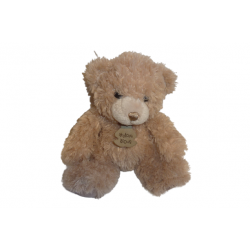 Doudou ours peluche Calidoux Ho2324 Histoire d'Ours