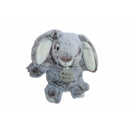 Doudou lapin peluche Z'animoos HO2347 Histoire d'Ours