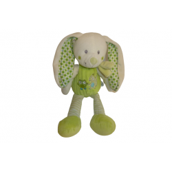 Doudou lapin peluche Mots d'Enfants