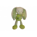 Doudou lapin peluche Mots d'Enfants