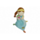 Doudou poupée peluche fille mouchoir Pommette