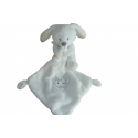 Doudou lapin peluche mouchoir Pommette